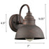 Farmhouse Indoor/Outdoor Wall Sconce Metal Barn Light